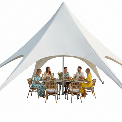 Шатер-тент "Звезда"  для уличных зон кафе и ресторанов